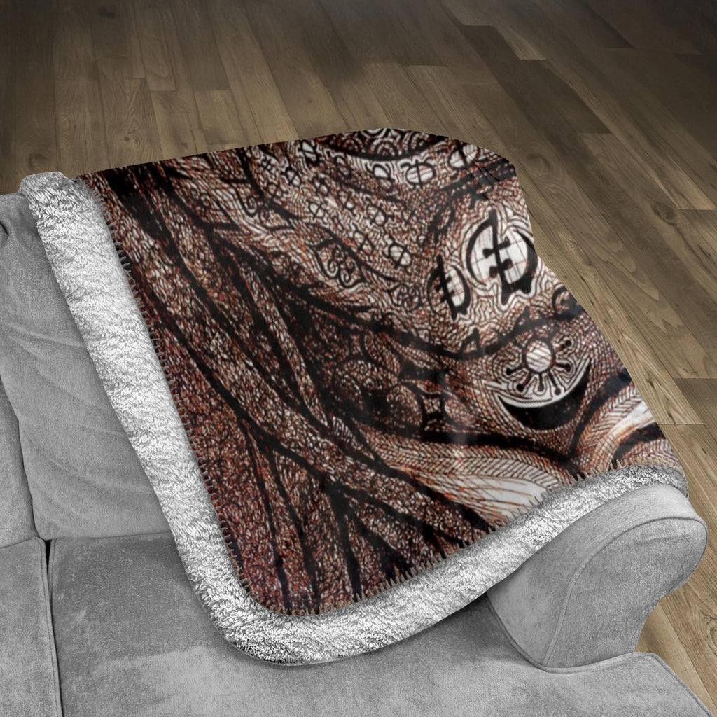 the-wisdom-keeper-of-dynamism-brown-white-fleece-sherpa-blanket – Wisdom Keepers