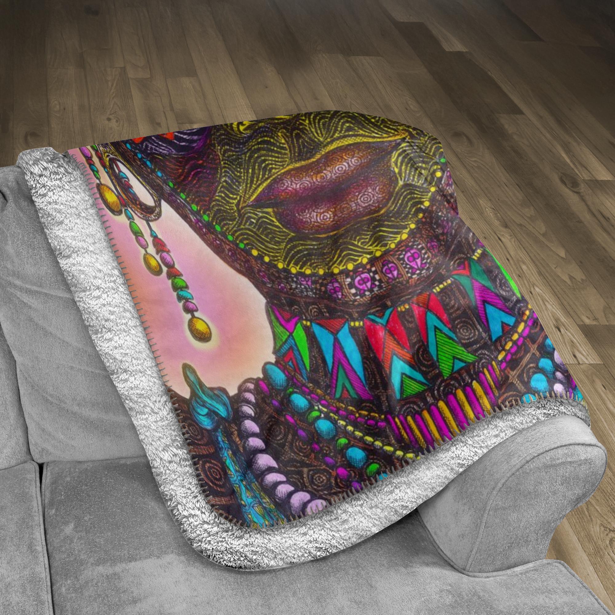 the-wisdom-keeper-of-perseverance-full-color-fleece-sherpa-blanket – Wisdom Keepers
