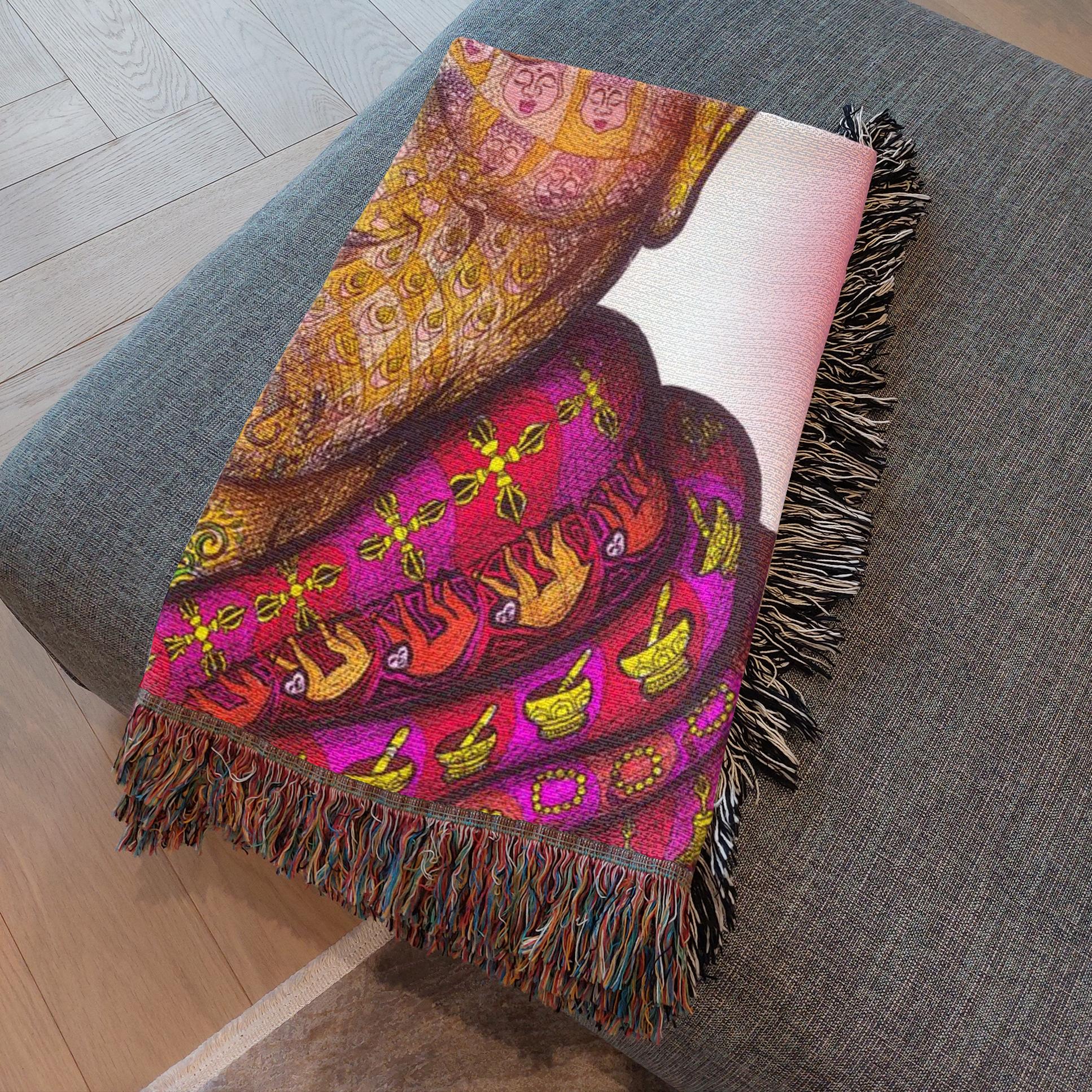 the-wisdom-keeper-of-mindfulness-full-color-woven-blanket – Wisdom Keepers